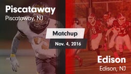 Matchup: Piscataway High vs. Edison  2016