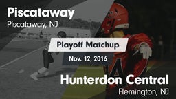 Matchup: Piscataway High vs. Hunterdon Central  2016