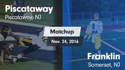 Matchup: Piscataway High vs. Franklin  2016