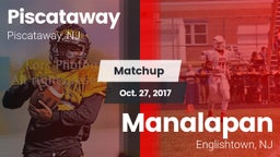 Matchup: Piscataway High vs. Manalapan  2017