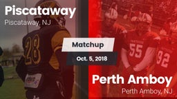 Matchup: Piscataway High vs. Perth Amboy  2018