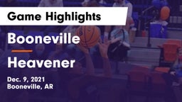 Booneville  vs Heavener  Game Highlights - Dec. 9, 2021