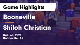 Booneville  vs Shiloh Christian  Game Highlights - Dec. 30, 2021