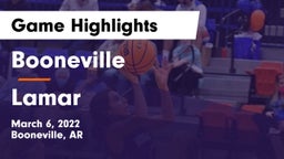 Booneville  vs Lamar  Game Highlights - March 6, 2022