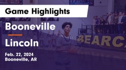 Booneville  vs Lincoln  Game Highlights - Feb. 22, 2024