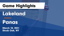 Lakeland  vs Panas  Game Highlights - March 18, 2021