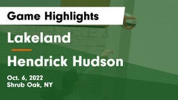 Lakeland  vs Hendrick Hudson  Game Highlights - Oct. 6, 2022