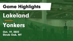 Lakeland  vs Yonkers Game Highlights - Oct. 19, 2022