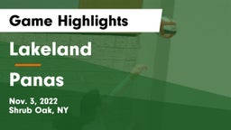 Lakeland  vs Panas  Game Highlights - Nov. 3, 2022