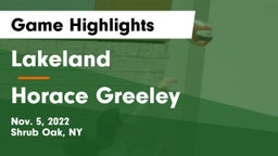 Lakeland  vs Horace Greeley  Game Highlights - Nov. 5, 2022