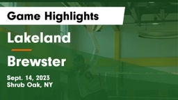 Lakeland  vs Brewster  Game Highlights - Sept. 14, 2023