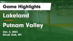 Lakeland  vs Putnam Valley  Game Highlights - Oct. 4, 2023