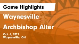 Waynesville  vs Archbishop Alter  Game Highlights - Oct. 6, 2021