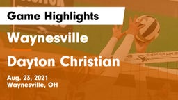 Waynesville  vs Dayton Christian Game Highlights - Aug. 23, 2021