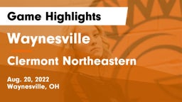 Waynesville  vs Clermont Northeastern  Game Highlights - Aug. 20, 2022