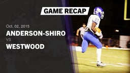 Recap: Anderson-Shiro  vs. Westwood  2015