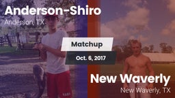 Matchup: Anderson-Shiro High vs. New Waverly  2017