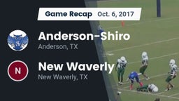 Recap: Anderson-Shiro  vs. New Waverly  2017