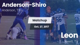 Matchup: Anderson-Shiro High vs. Leon  2017