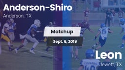 Matchup: Anderson-Shiro High vs. Leon  2019
