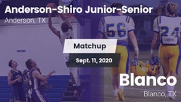 Matchup: Anderson-Shiro High vs. Blanco  2020