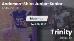 Matchup: Anderson-Shiro High vs. Trinity  2020