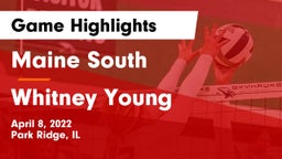 Maine South  vs Whitney Young  Game Highlights - April 8, 2022