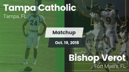 Matchup: Tampa Catholic High vs. Bishop Verot  2018