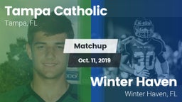 Matchup: Tampa Catholic High vs. Winter Haven  2019