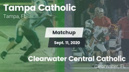 Matchup: Tampa Catholic High vs. Clearwater Central Catholic  2020