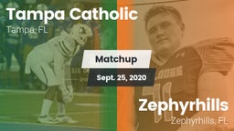 Matchup: Tampa Catholic High vs. Zephyrhills  2020