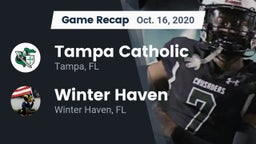 Recap: Tampa Catholic  vs. Winter Haven  2020