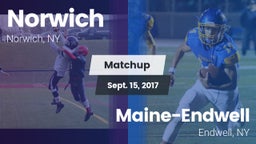 Matchup: Norwich  vs. Maine-Endwell  2017
