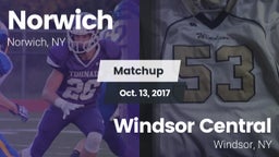 Matchup: Norwich  vs. Windsor Central  2017