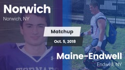 Matchup: Norwich  vs. Maine-Endwell  2018