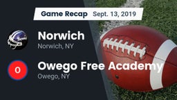 Recap: Norwich  vs. Owego Free Academy  2019