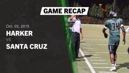 Recap: Harker  vs. Santa Cruz  2015