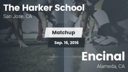 Matchup: The Harker School vs. Encinal  2016