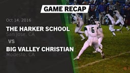 Recap: The Harker School vs. Big Valley Christian  2016