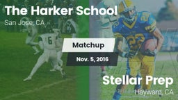 Matchup: The Harker School vs. Stellar Prep  2016