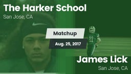 Matchup: The Harker School vs. James Lick  2017