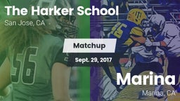Matchup: The Harker School vs. Marina  2017