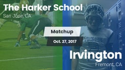 Matchup: The Harker School vs. Irvington  2017