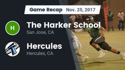 Recap: The Harker School vs. Hercules  2017