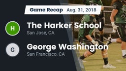 Recap: The Harker School vs. George Washington   2018