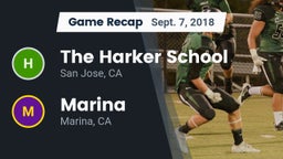 Recap: The Harker School vs. Marina  2018