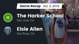 Recap: The Harker School vs. Elsie Allen  2018