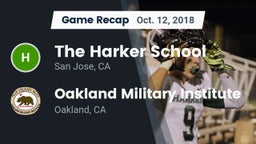 Recap: The Harker School vs. Oakland Military Institute  2018