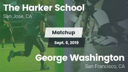 Matchup: The Harker School vs. George Washington   2019
