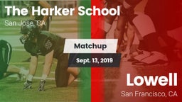 Matchup: The Harker School vs. Lowell  2019